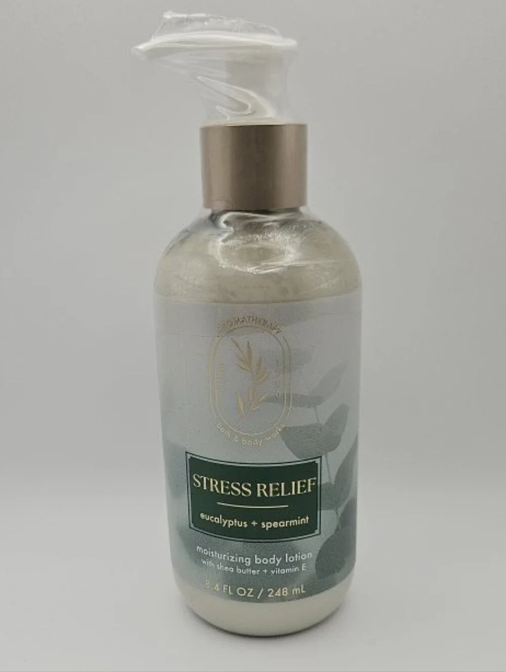 Bath & Body Works Aromatherapy Stress Relief Body Lotion Eucalyptus + Spearmint